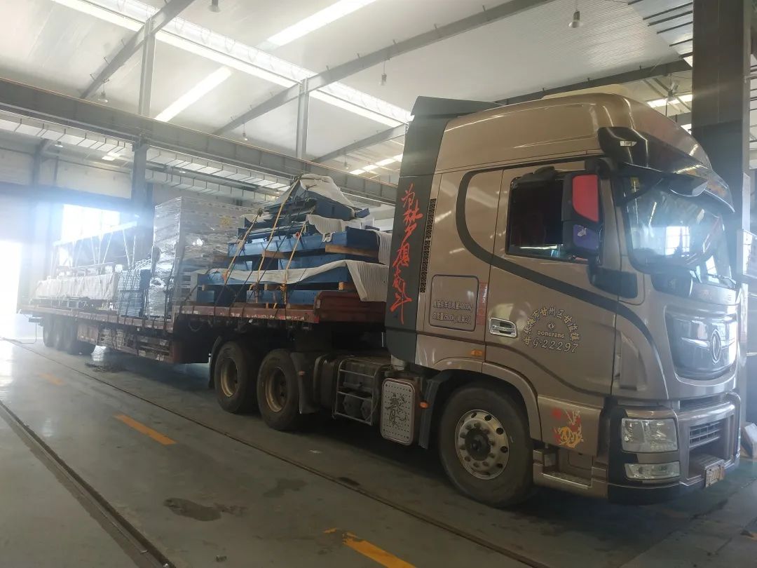 進(jìn)擊！泉工股份生產(chǎn)線發(fā)貨華中，助力地區(qū)基建建設(shè)